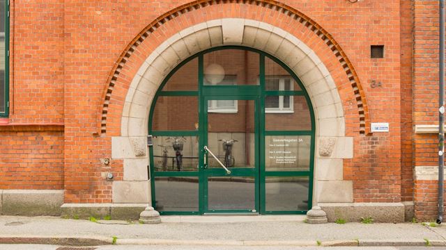 Valvformad port till Armaturen i Lund