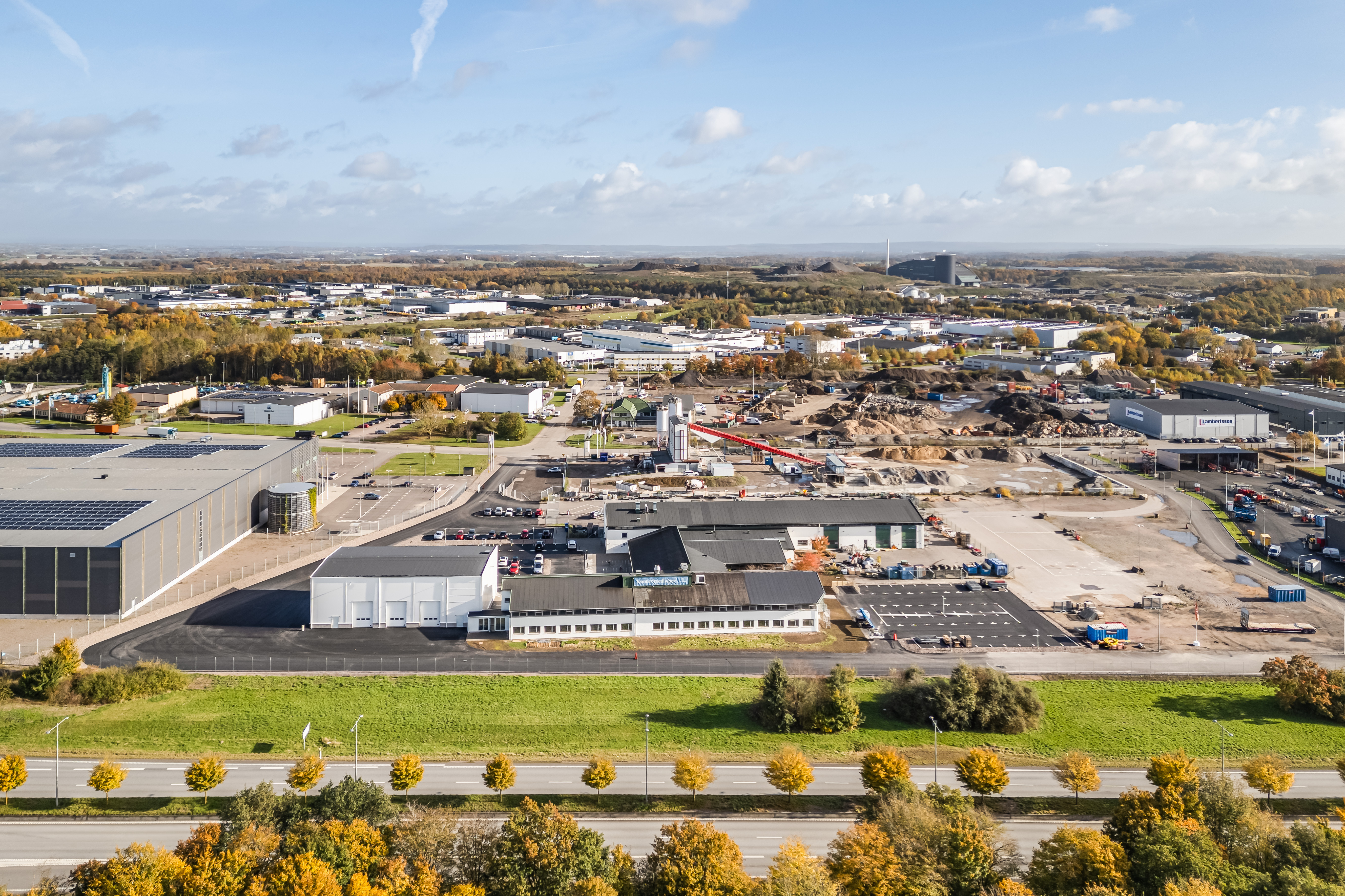 Aerial view of Grustaget 1.