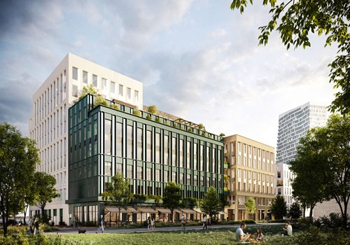 Wihlborgs kontorshus Kvartetten i Hyllie får Telia som hyresgäst