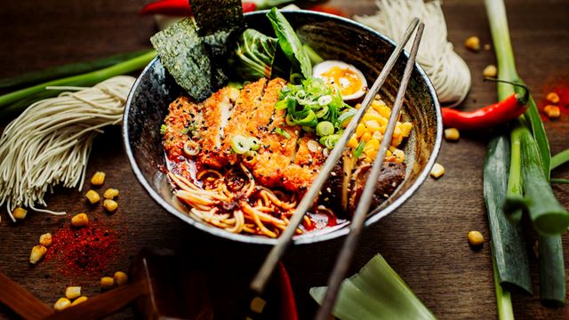 Kitchen floor serveras fantastiska smaker från det asiatiska köket