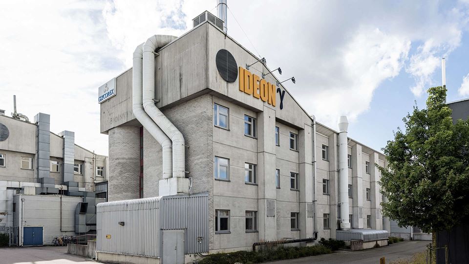 Syret 8 (Gamma), fastighet med kontor och labb på Sölvegatan 41 på Ideon Science Park i Lund.