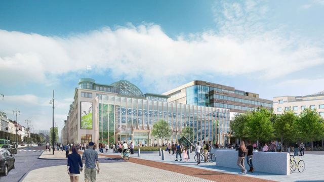 Wihlborgs byggde om f.d. Kuntpunkten till nya och moderna Helsingborg C.