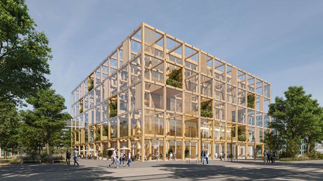 Space blir Wihlborgs första kontorshus i Lunds nya stadsdel Science Village.