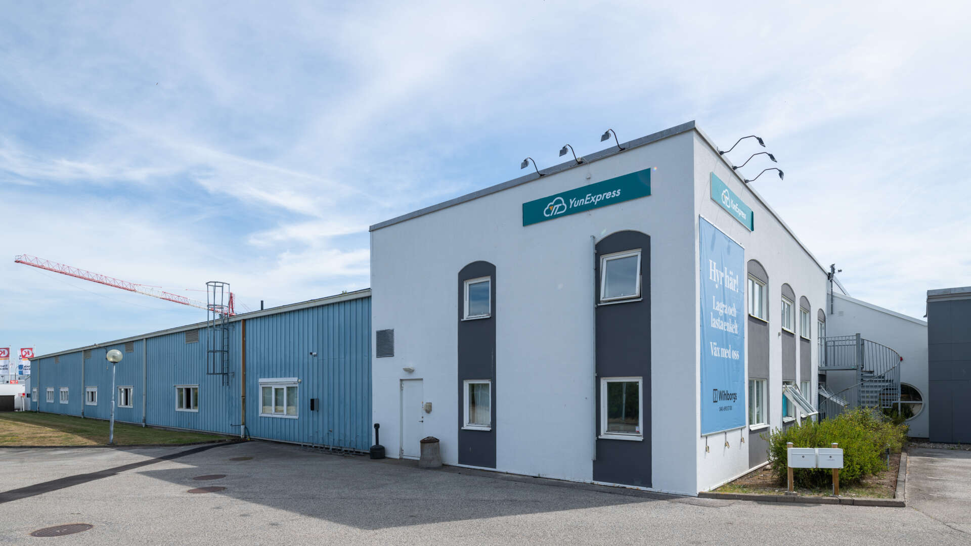 Lager med kontor, Benkammen 16 i Malmö. 
