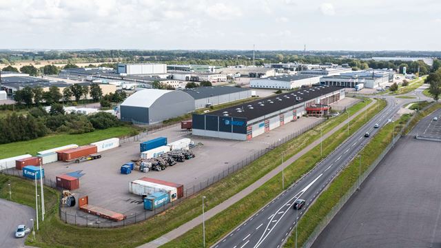 Långeberga, logistik
